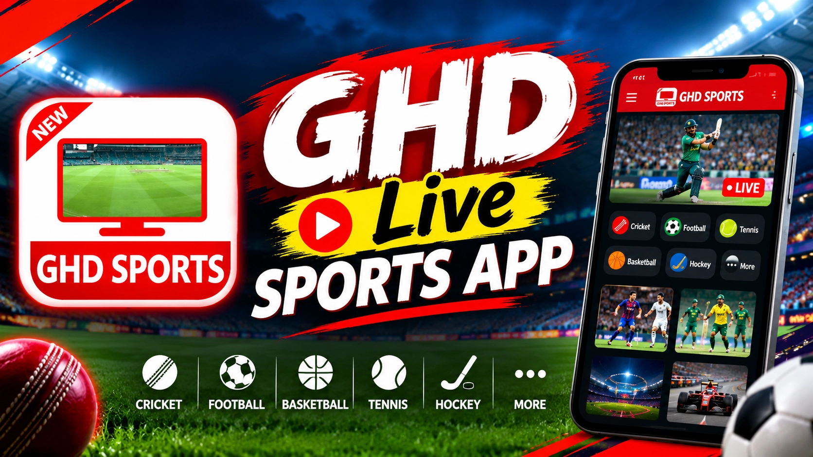 GHD Sports Live App